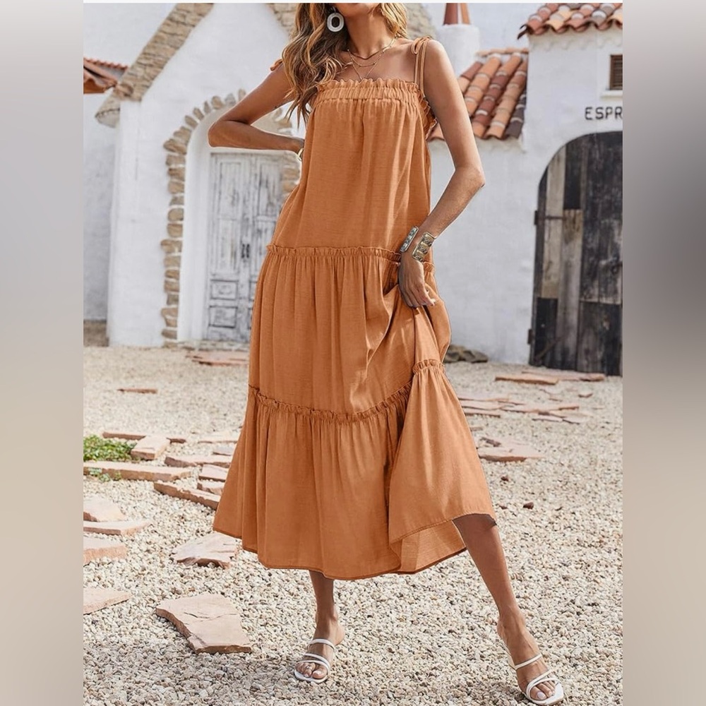 BTFBM Spaghetti Strap Maxi Dress - Picture 2 of 8